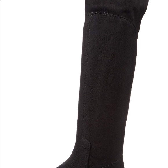 Girls Ivanka Trump Black Stretch Knee-high boots - Picture 5 of 8